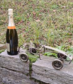 Portabottiglia ferro battuto 