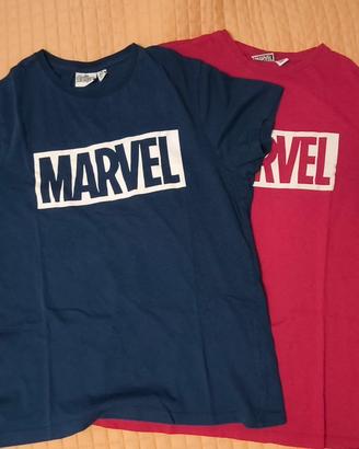 coppia t-shirt MARVEL taglia M