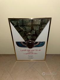 Cartier manifesto I Gioielli anni 20 - 40 - Arredamento e