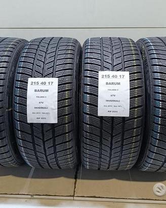 4 gomme 215 40 17 BARUM RIF2233