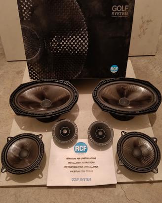 casse audio per auto  Golf system