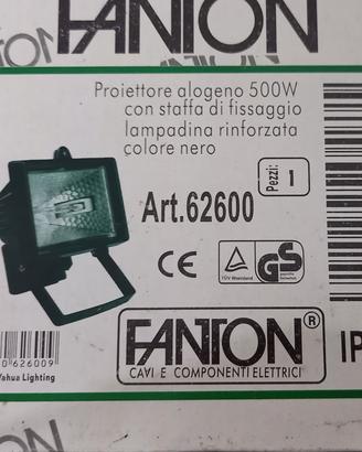 Faretto alogeno 500W Fanton