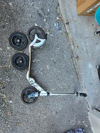 Monopattino adulto pieghevole a 2 ruote da sistema