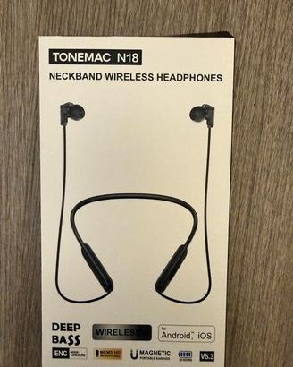 Cuffie Bluetooth TONEMAC N18