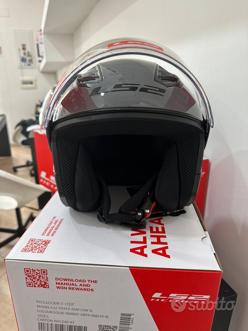 Casco LS2 AirFlow II Nardo Grey - Accessori Moto In vendita a Napoli