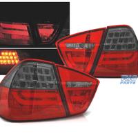 FANALI BMW E90 05-08 LED ROSSO FUMÈ SCURO