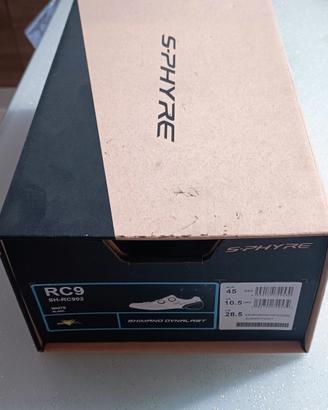 Scarpe Shimano sphyre RC 902 bianche 45