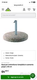 Base per ombrellone