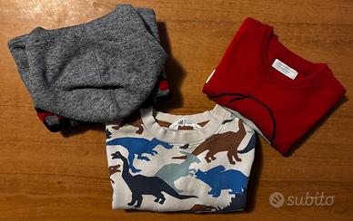 Set Felpe Bambino 6-7 Anni N8