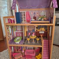 casa delle bambole in legno