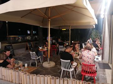 OMBRELLONI  5000x5000mm da esterno con piantana