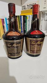 2 bottiglie vintage Tia Maria originali – sigillat