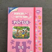 Puzzle 48 pezzi Biancaneve e i sette nani 3+