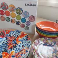 set piatti completo 18 pz