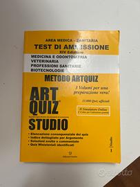 test di ammissione med, vet, profess. sanit., biot