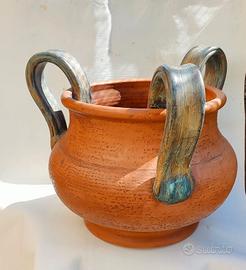 fioriera in terracotta