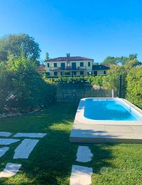 Appartamento al piano terra con piscina