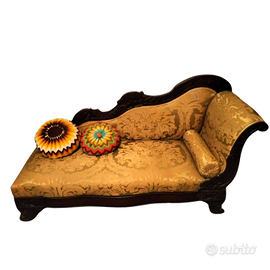 Dormeuse antica epoca '800 divano poltrona