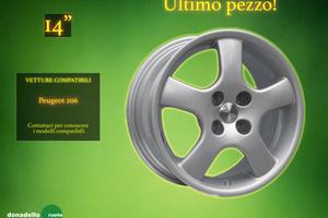 Cerchio in Lega OZ Polaris 14" per Peugeot 206