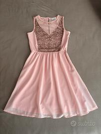Abito estivo in chiffon con perline.”Even&Odd”