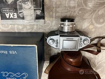 Exakta con obiettivo