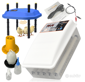 KIT INCUBATRICE AUTOMATICA + CHIOCCIA ARTIFICIALE