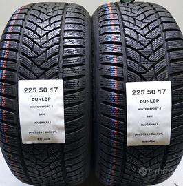2 GOMME 225 50 17 DUNLOP BR1494