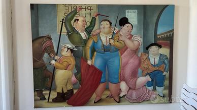 Stampa su legno Botero