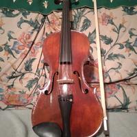 Violino 4/4 con etichetta "Deroux in Paris 1899"