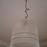lampadario in vetro  per camera o cucina 