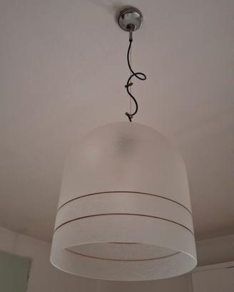 lampadario in vetro  per camera o cucina 