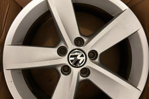 Set cerchi in lega originali Volskwagen  16” 5x100