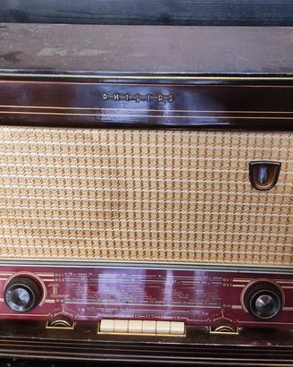 Radio a valvole Philips anni 50/60