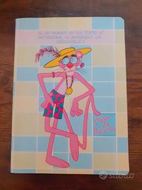 Quaderno Pantera Rosa anni 80 