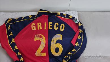 Maglia Genoa Vintage Kappa Grieco 26 Originale