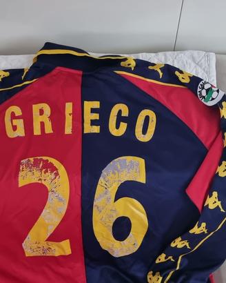 Maglia Genoa Vintage Kappa Grieco 26 Originale