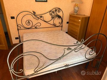Letto in ferro battuto