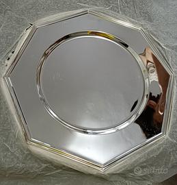 servizio 6 sottopiatti silver placcato argento 99