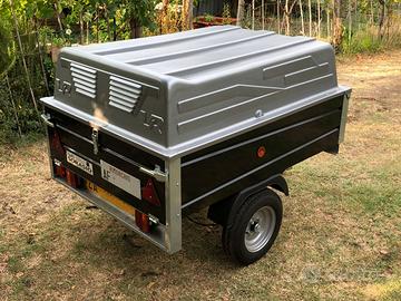 Rimorchio con libretto "Umbra Rimorchi" (perfetto)