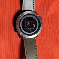 Cronografo Skmei orologio acciaio verde