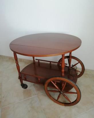 carrello tavolino con ruote