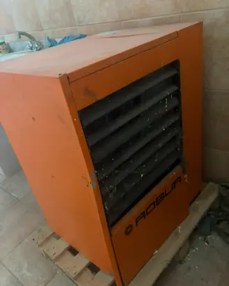 generatore d'aria calda a gas