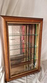 VETRINETTA PENSILE PER ESPOSIZIONE OGGETTI-RICORDI