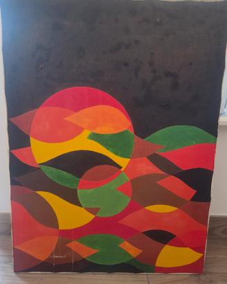 Quadro olio su tela di Leopolda Veronelli
