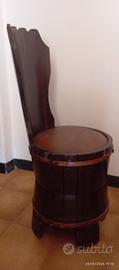 Sedia artigianale 