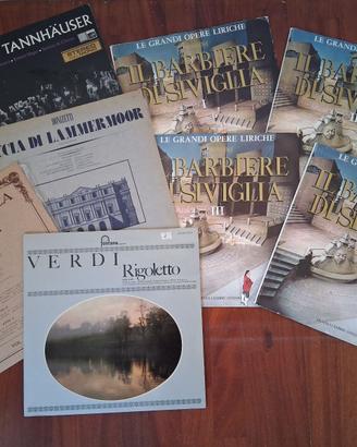 Vinili 33 giri e 33 e 1/3 musica lirica e opere