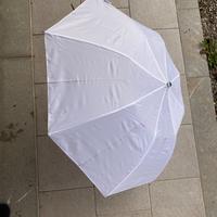 Ombrellino fotografico bianco traslucido per flash