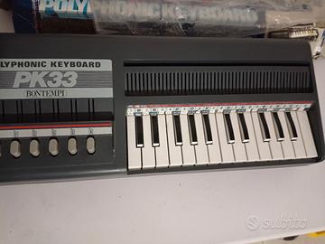 Pianola Keyboard Bontempi PK33 vintage