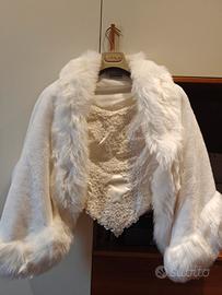 Abito da sposa artigianale italiano 44/S