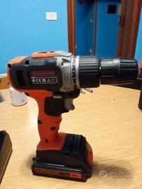 avvitatore black decker,batteria+valigetta,caricab
